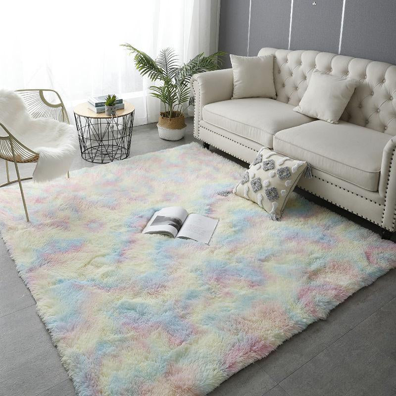 Faux Fur Shag Rug Available Carpet for Living Room and Bedroom, Fluffy Area Rug