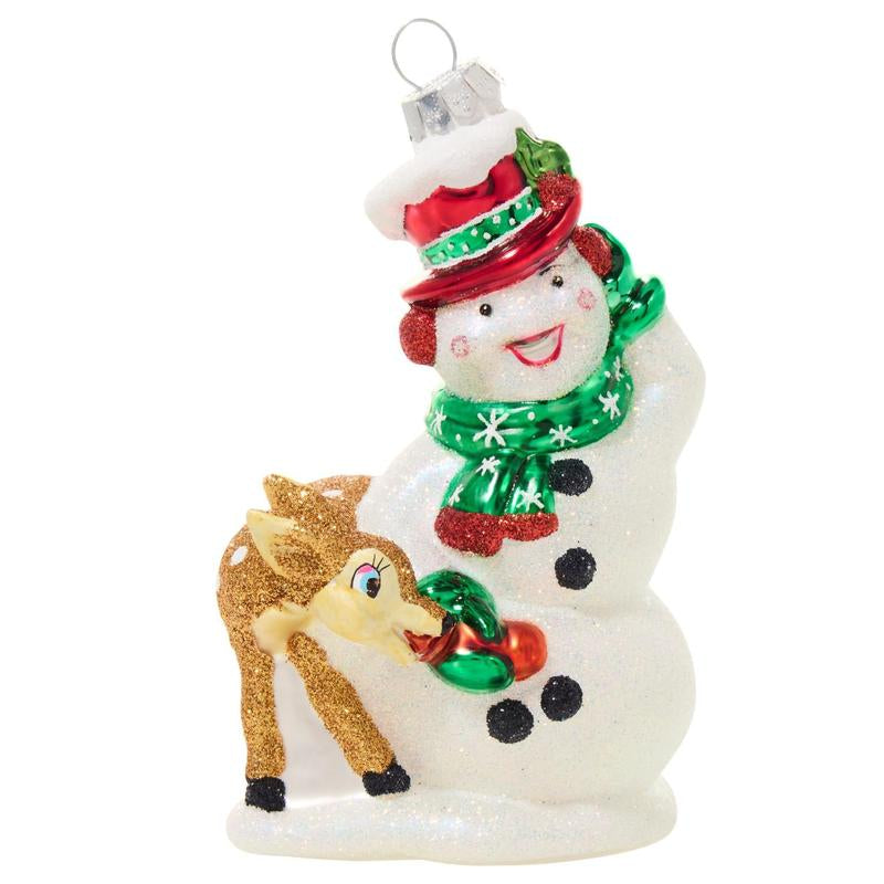 Cheeky Ornaments - Handcrafted Glass Holiday Decorations, Funny & Bold, Lightweight, Perfect for Gag Gifts & Office Parties, 5-7 Inches, under 1 Pound, Unique Holiday Gift