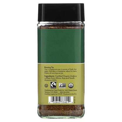 Cafe Altura Instant Organic Coffee, Medium Roast, Freeze-Dried, 3.53 Oz (100 G)