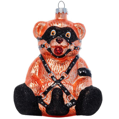 Cheeky Ornaments - Handcrafted Glass Holiday Decorations, Funny & Bold, Lightweight, Perfect for Gag Gifts & Office Parties, 5-7 Inches, under 1 Pound, Unique Holiday Gift