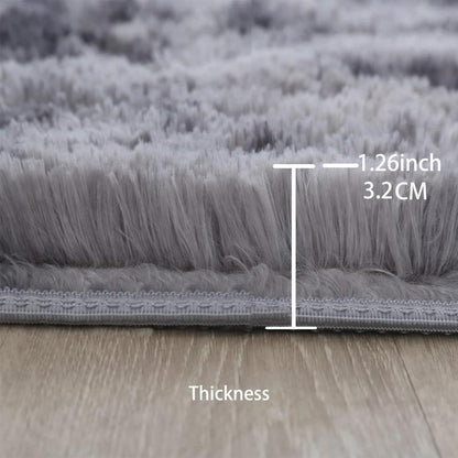 Faux Fur Shag Rug Available Carpet for Living Room and Bedroom, Fluffy Area Rug