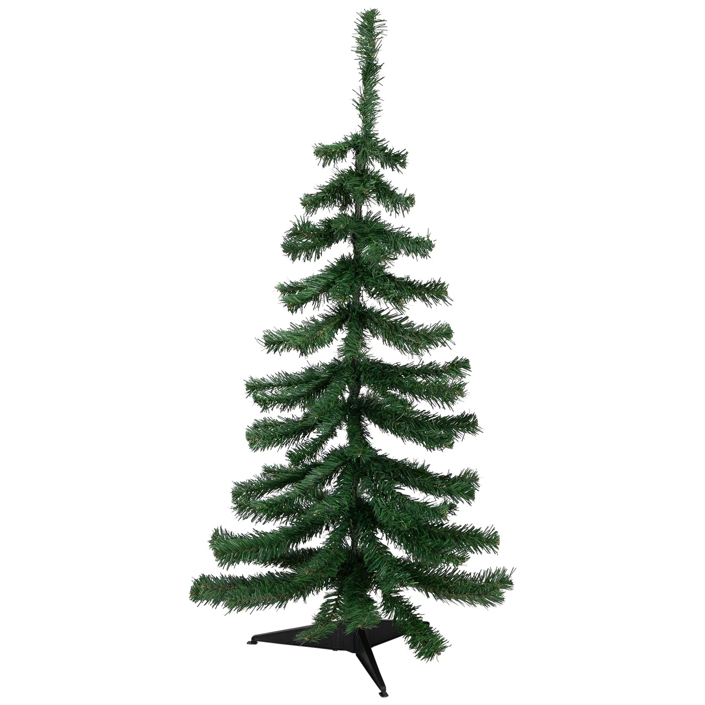 Medium Mixed Green Pine Artificial Christmas Tree - 3' - Unlit