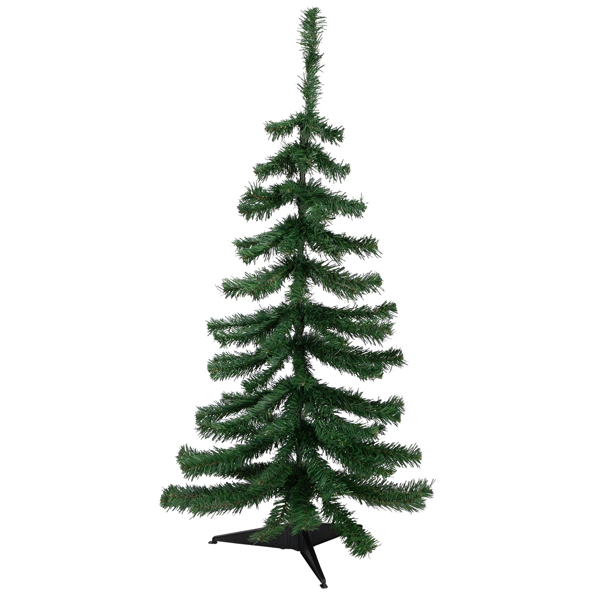 Medium Mixed Green Pine Artificial Christmas Tree - 3' - Unlit